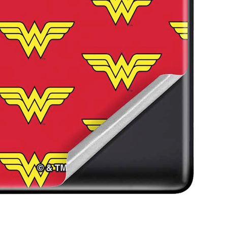 DC Comics Wonder Woman Logo Pattern Google Pixel 6 Pro Skin